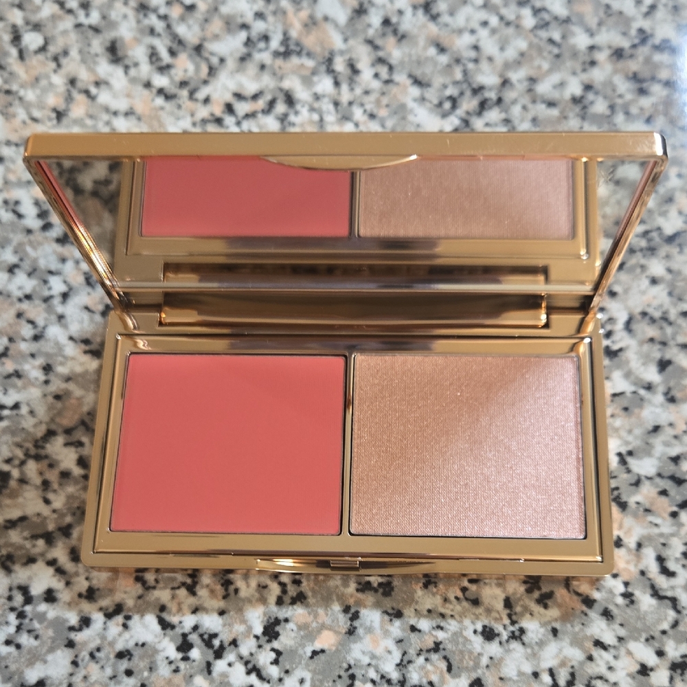 Charlotte Tilbury Dual-Tone Blush Palette - Pink and Gold